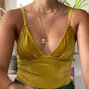 Fitted Bustier Ribbed Bodysuit